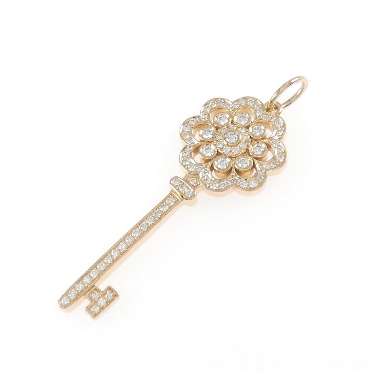 ティファニー ローズ キー ペンダント