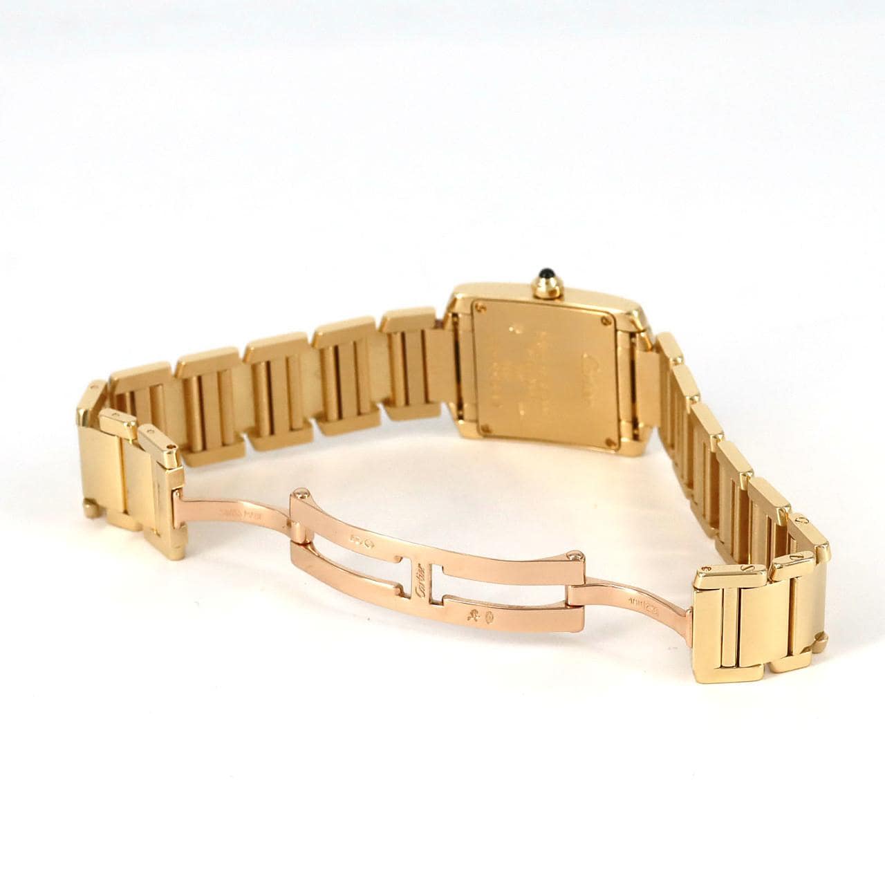 カルティエ タンクフランセーズSM YG W50002N2 YG クォーツ