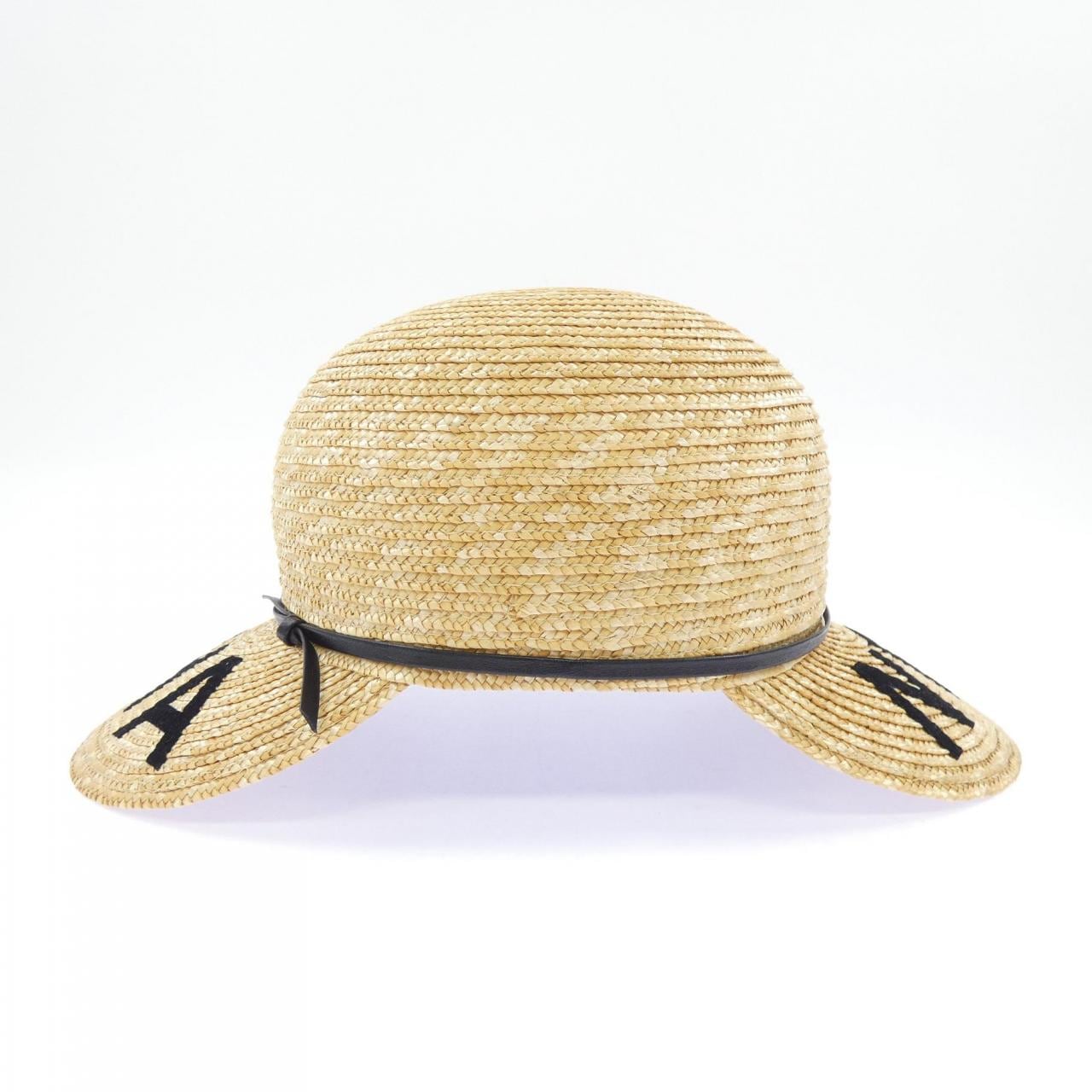 シャネル CHANEL ストローキャップ ハット
