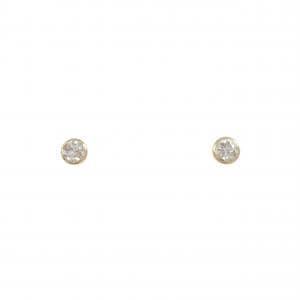 K18YG ダイヤモンド ピアス 0.10CT