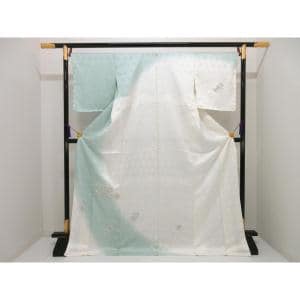 【未使用品】訪問着　刺繍加工　ボカシ染