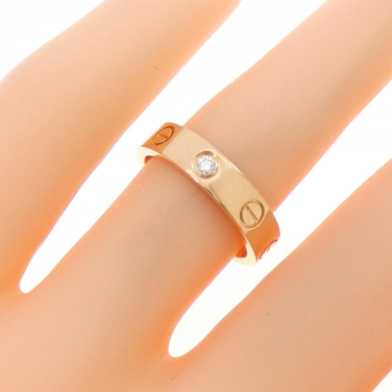 カルティエ ミニラブ 1P リング