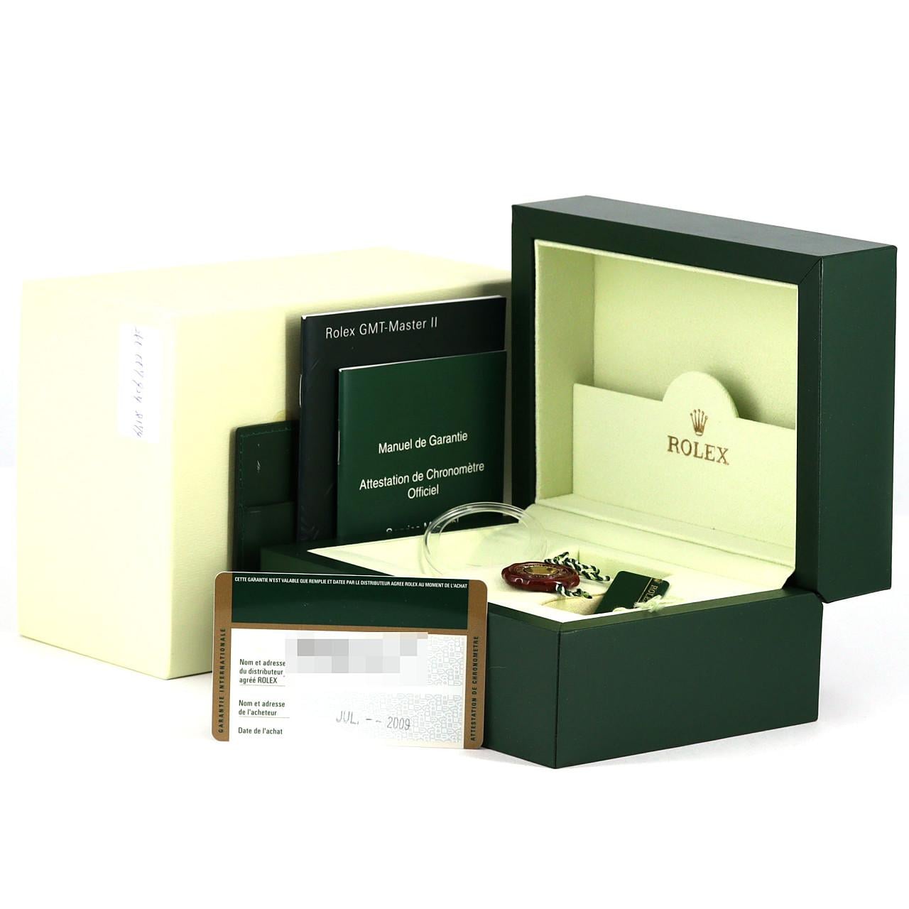 ロレックス GMTマスターⅡ 116710LN SS 自動巻 V番