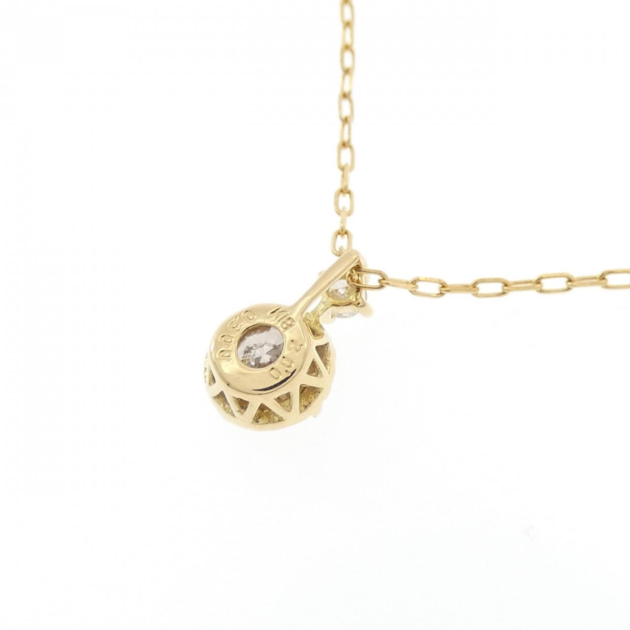 K18YG ダイヤモンド ネックレス 0.300CT
