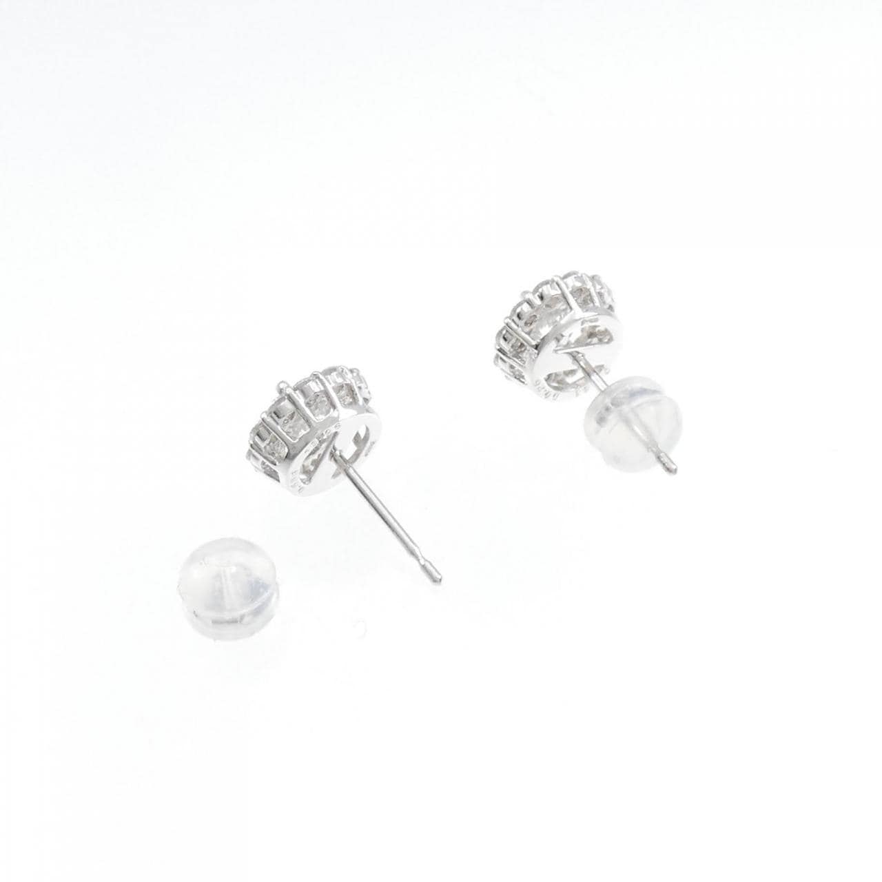 [BRAND NEW] PT Diamond Earrings 0.538CT 0.533CT F SI2 VG