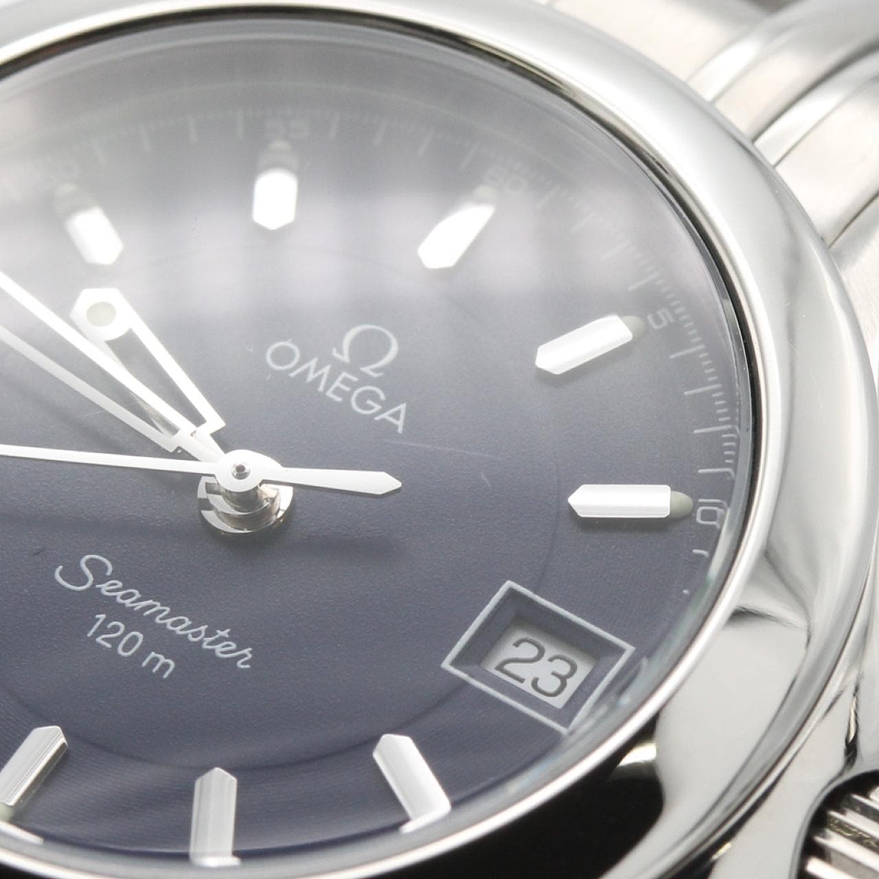 オメガ シーマスター120･マイヨール'01 LIMITED 2587.80 SS クォーツ