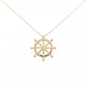 K18YG ダイヤモンド ネックレス 0.04CT