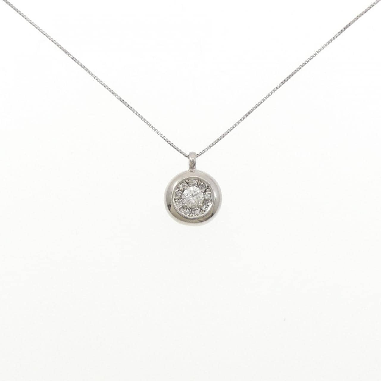 PT900/PT850 ダイヤモンド ネックレス 0.30CT