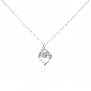 K10WG ダイヤモンド ネックレス 0.08CT