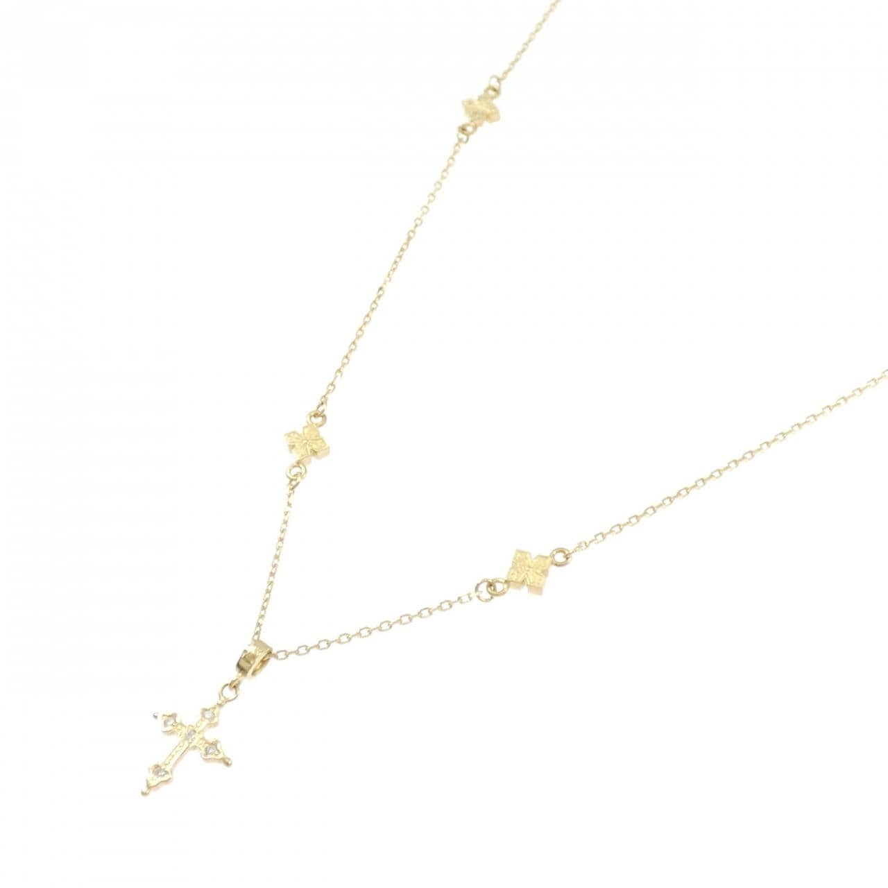 ローリーロドキン プチ ゴシック クロス ネックレス