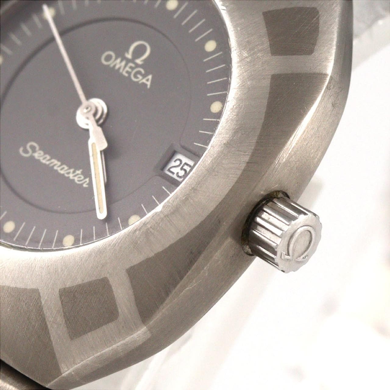 【ノーメンテナンス還元価格】オメガ シーマスターポラリス TI TI クォーツ