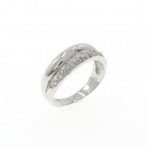 PT900 ダイヤモンド ピンキー リング 0.16CT