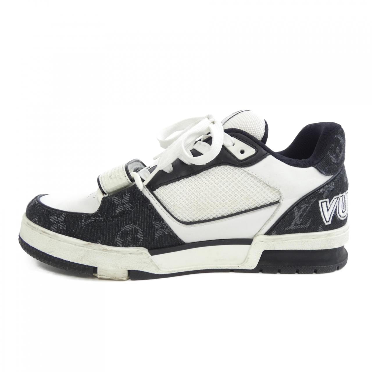 ルイヴィトン LOUIS VUITTON LVトレイナーライン モノグラムデニム スニーカー