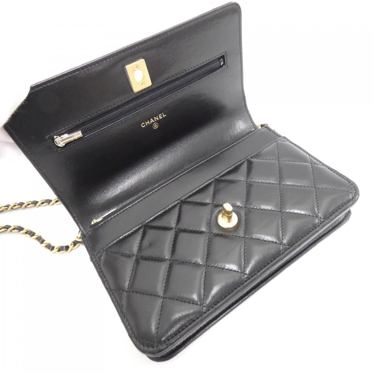 CHANEL AP4518 鏈條錢包