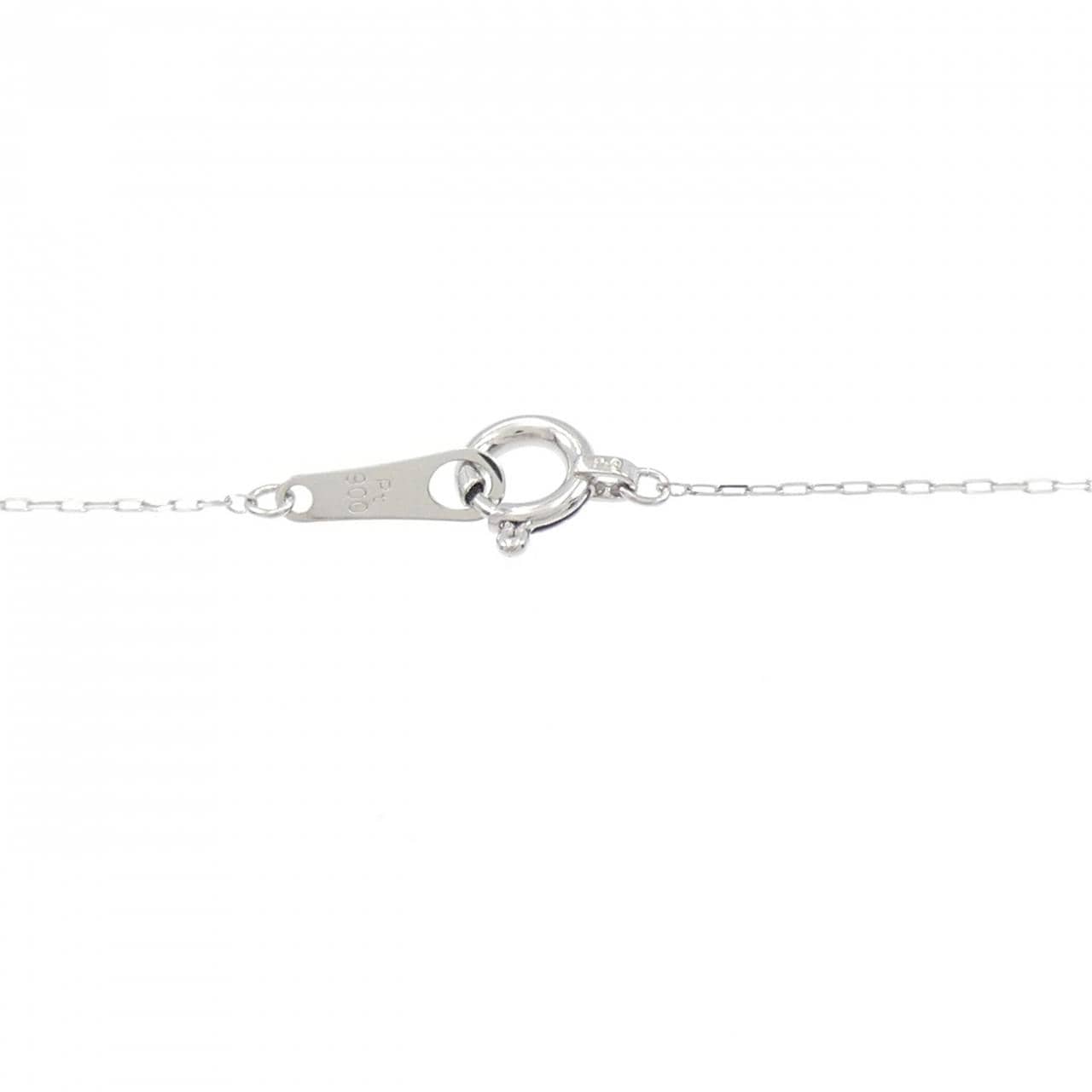 【新品】PT900 ダイヤモンド ネックレス 0.08CT