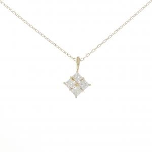 K18YG ダイヤモンド ネックレス 0.56CT