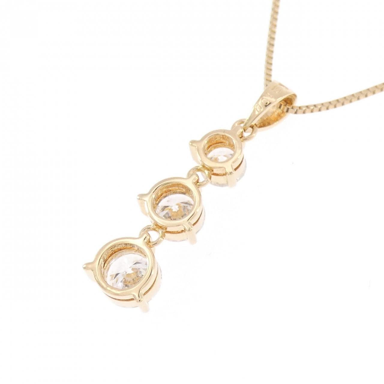 K18YG ダイヤモンド ネックレス 1.00CT