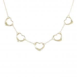 ティファニー オープンハート 5P ネックレス