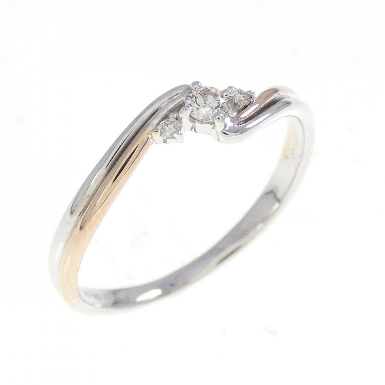 K18WG/K18PG ダイヤモンド リング