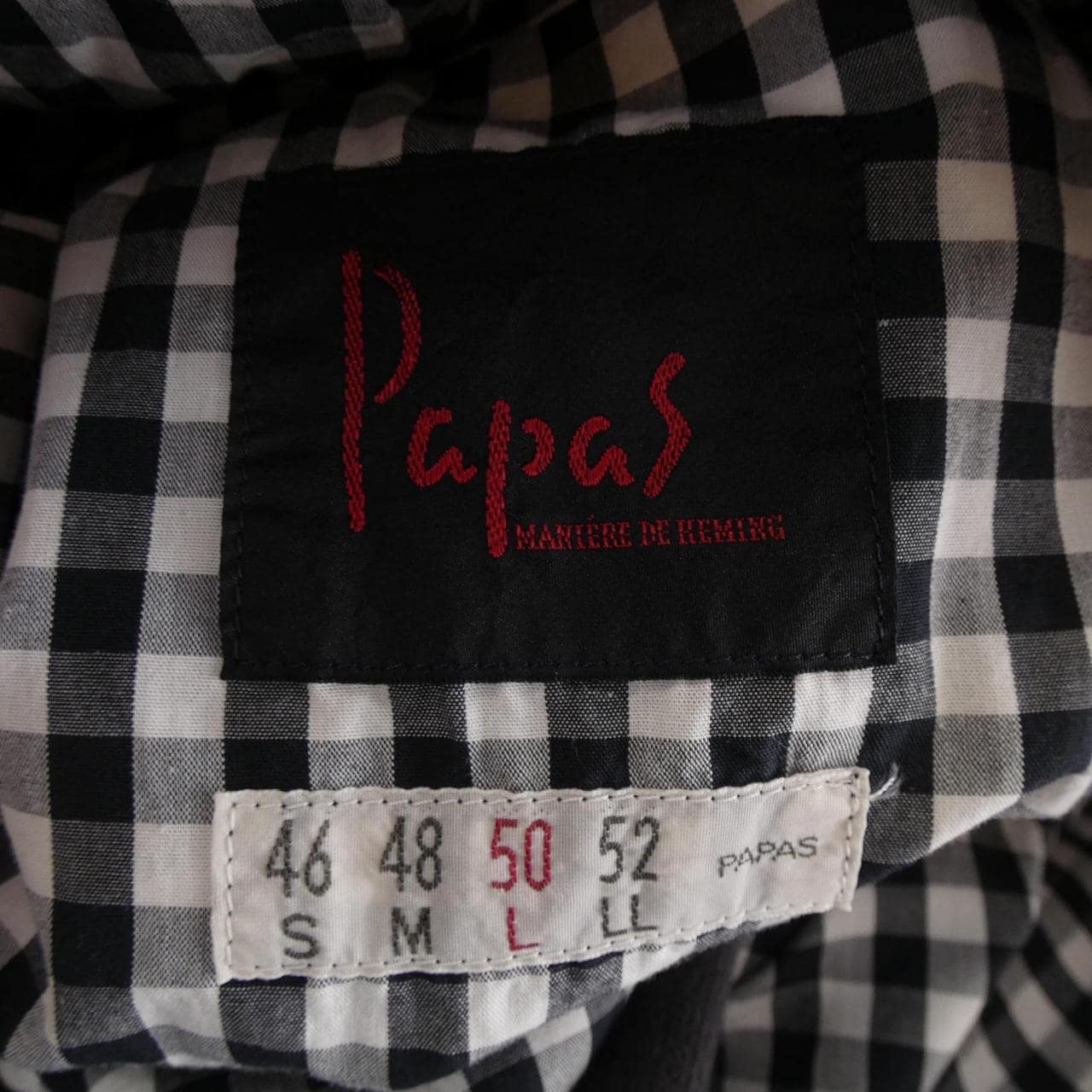 パパス Papas D0464FJM004 ジャケット