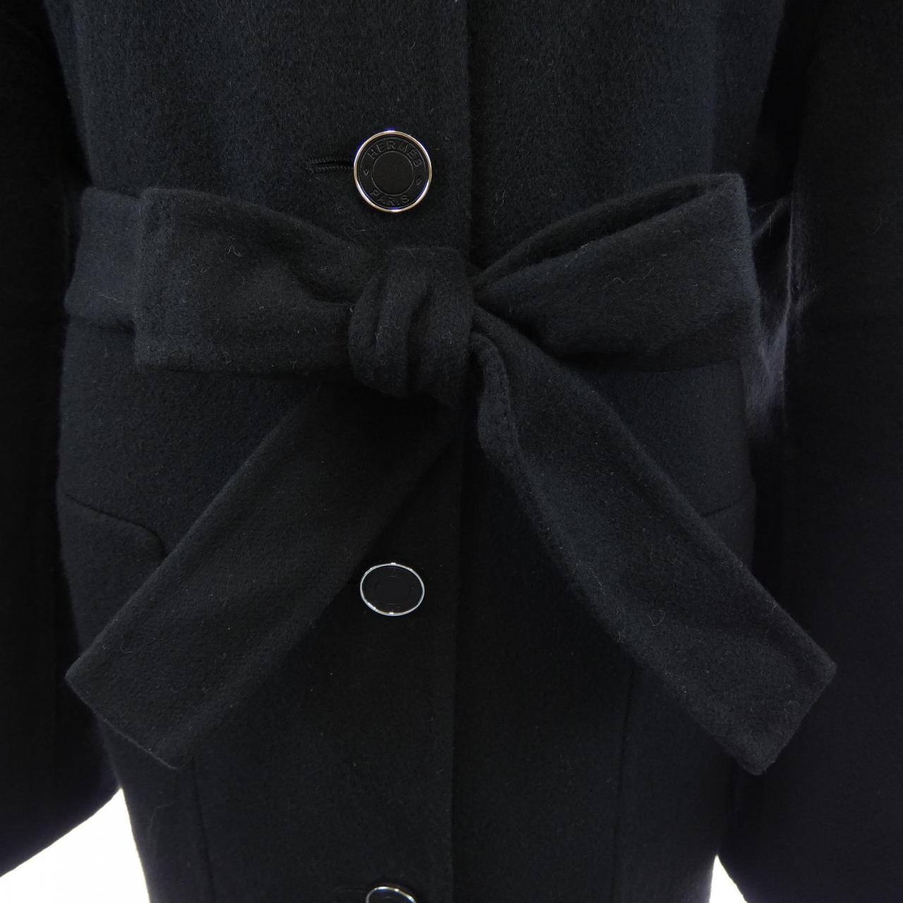 エルメス HERMES 0100DA コート