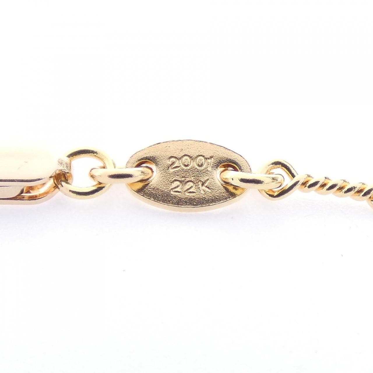 クロムハーツ CHROME HEARTS TWIST CHAIN I20 GLD 205014938GLDI20001 NECKLACE