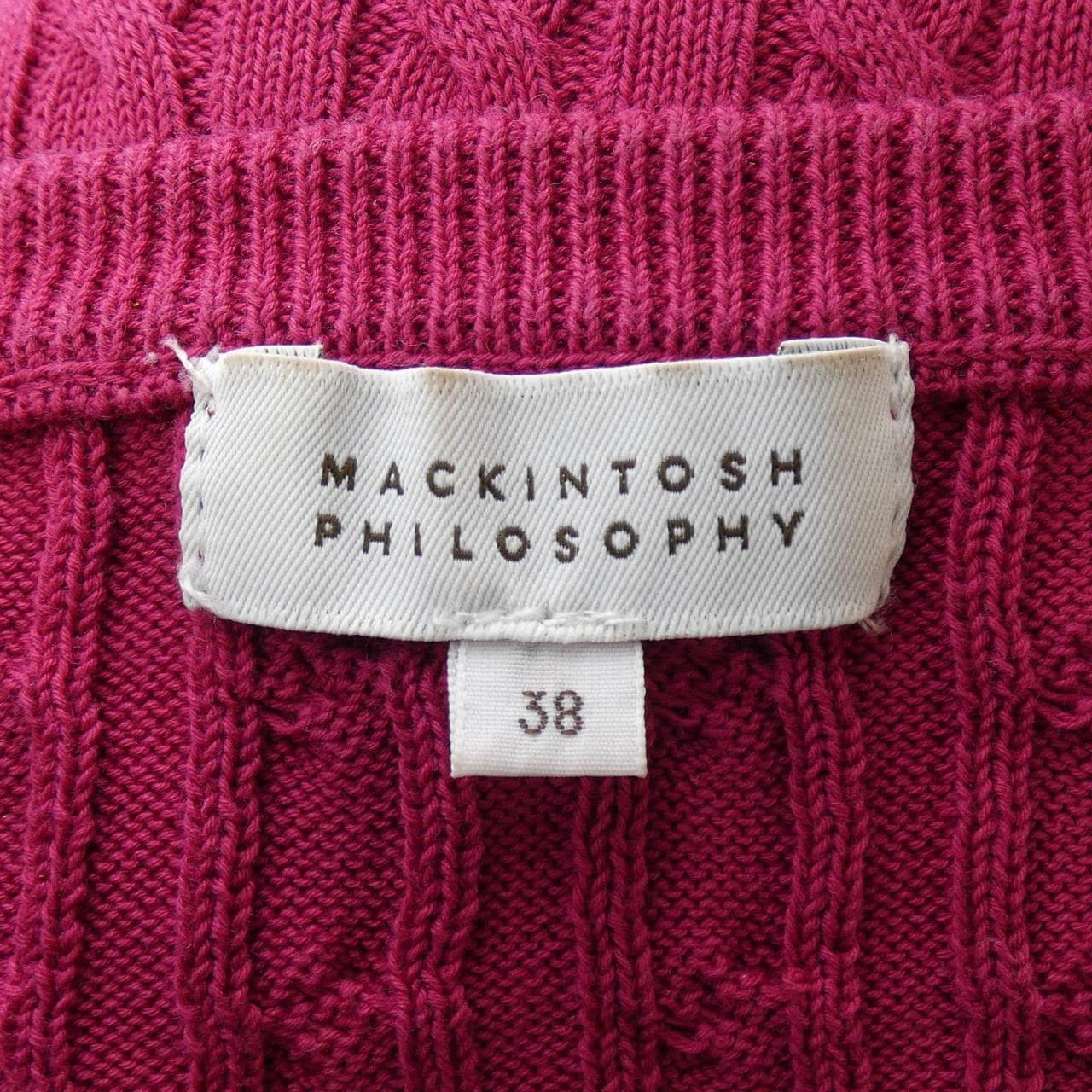 Mackintosh philosophy MACKINTOSH PHILOSOPH knit
