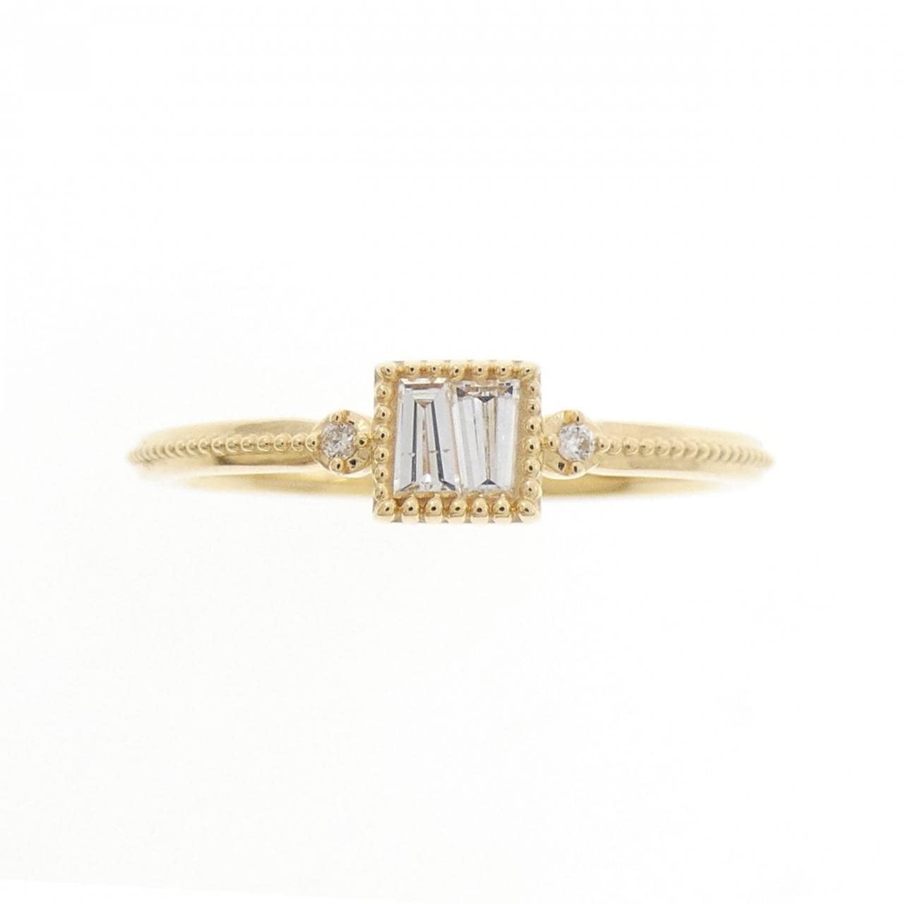 アガット ダイヤモンド リング 0.10CT