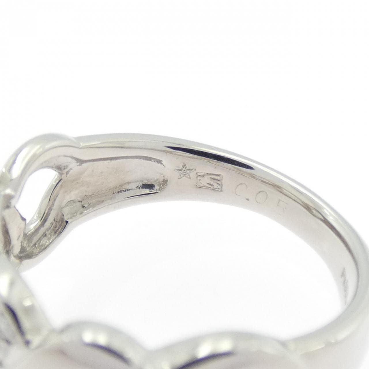 ギンザ タナカ ダイヤモンド リング 0.05CT