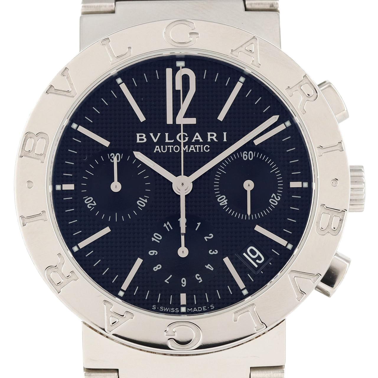 BVLGARI BVLGARI BVLGARI Chronograph BB38SSCH/BB38BSSDCH/AT SS Automatic