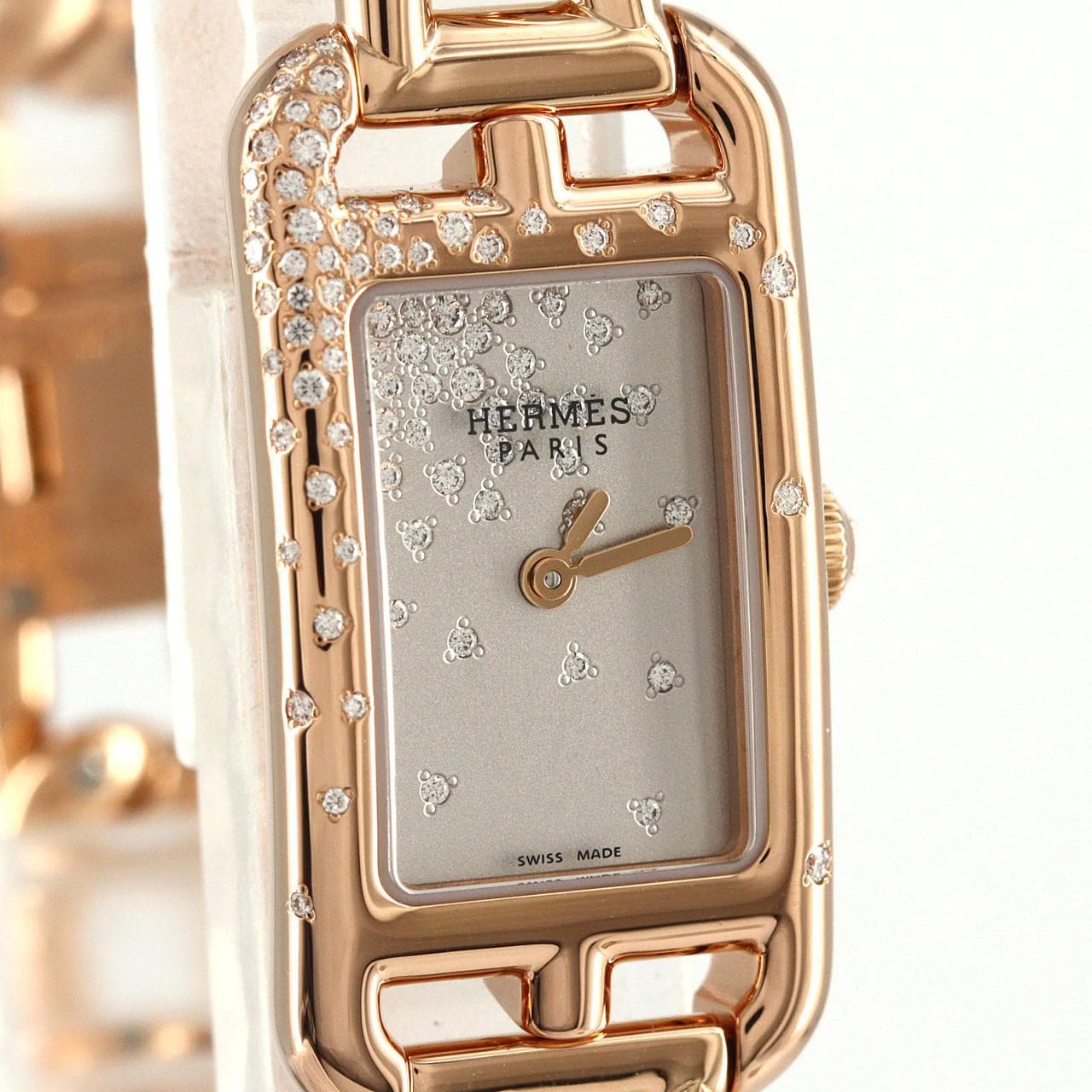 エルメス ナンタケット ジュテ･ドゥ･ディアマン PG NA2.172 PG･RG クォーツ