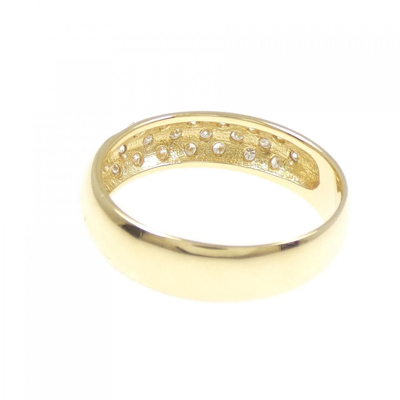 K18YG ダイヤモンド リング 0.28CT