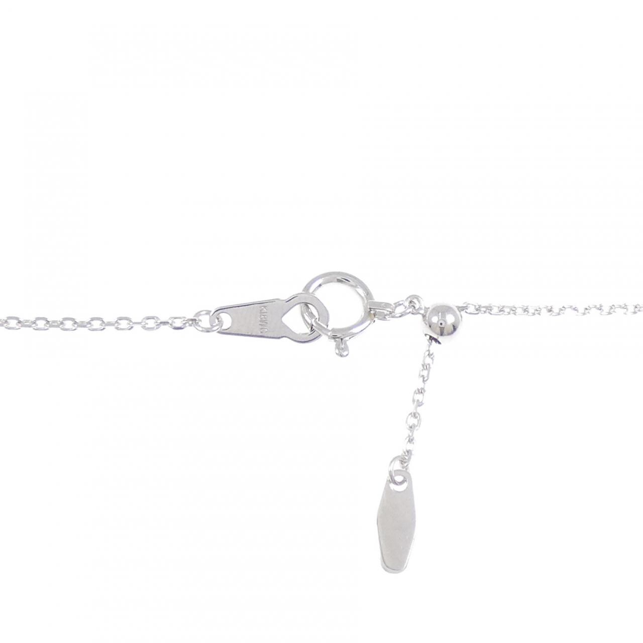 K18WG ダイヤモンド ネックレス 0.70CT