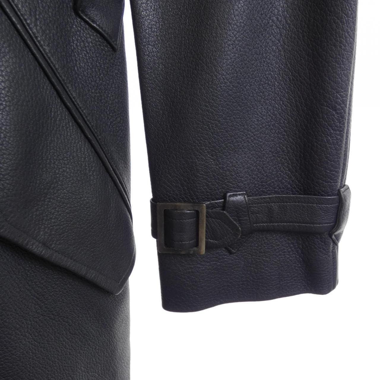 【ヴィンテージ】エルメス HERMES レザーコート