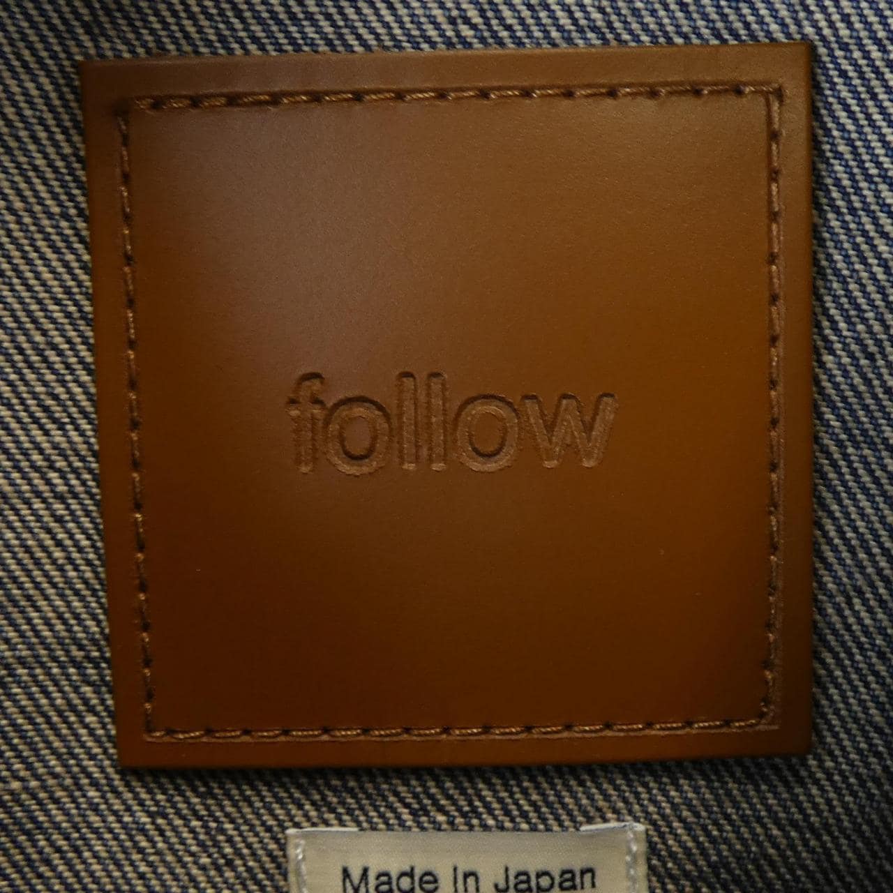 FOLLOW デニムジャケット