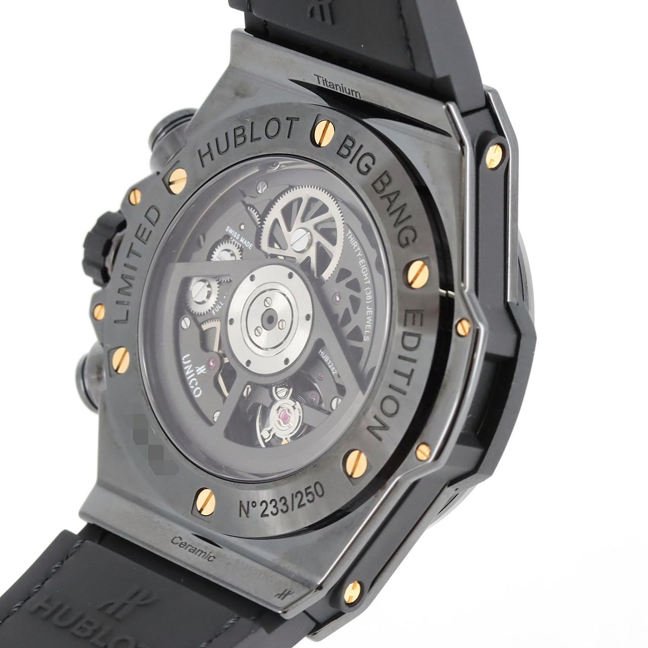 Hublot Big Bang Unico Usain Bolt LIMITED 411.CX.1189.VR.USB16 Ceramic Automatic