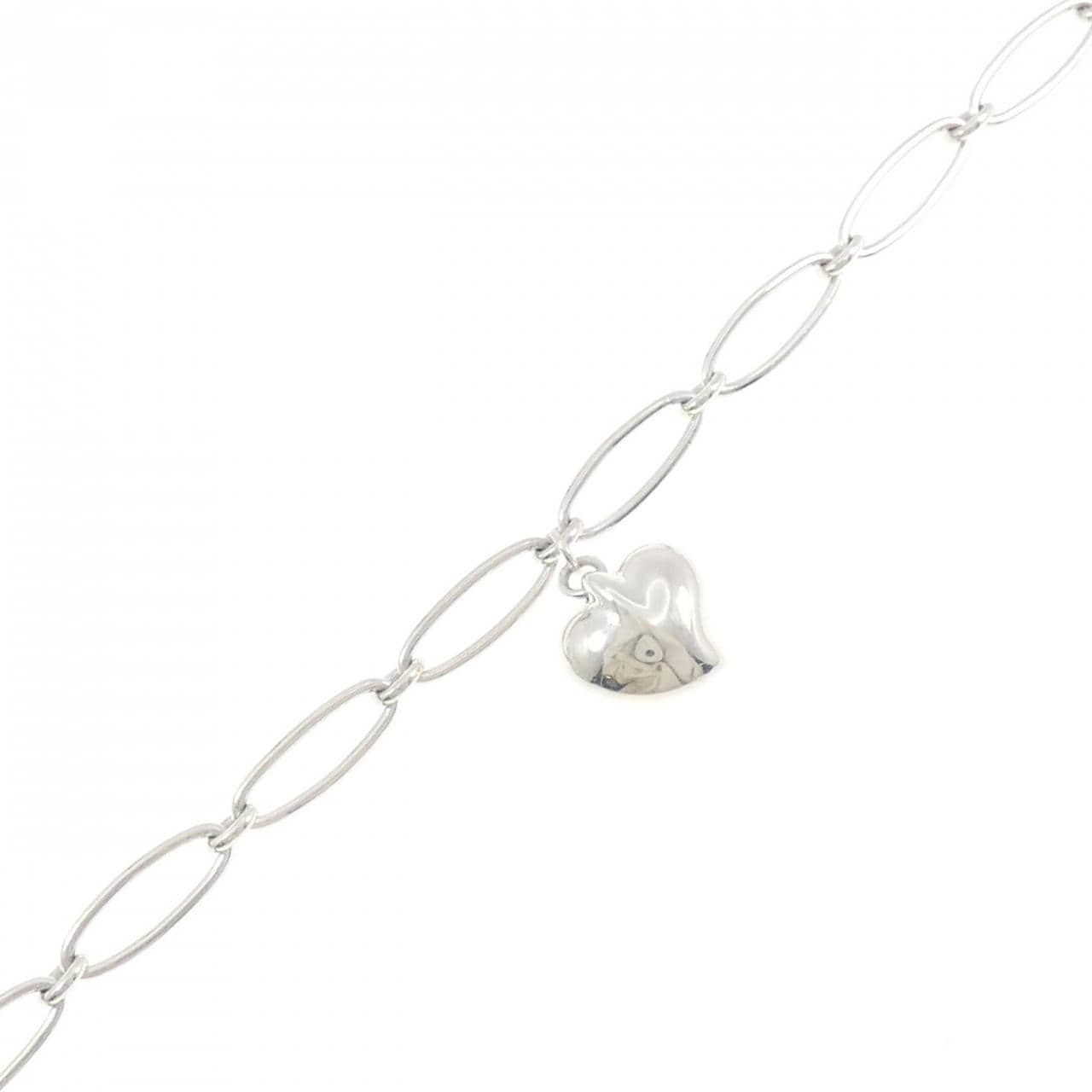 ティファニー クローズドハート ブレスレット