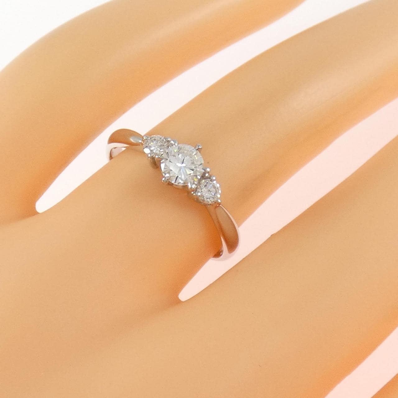 PT900 ダイヤモンド リング 0.303CT G VS2 Good