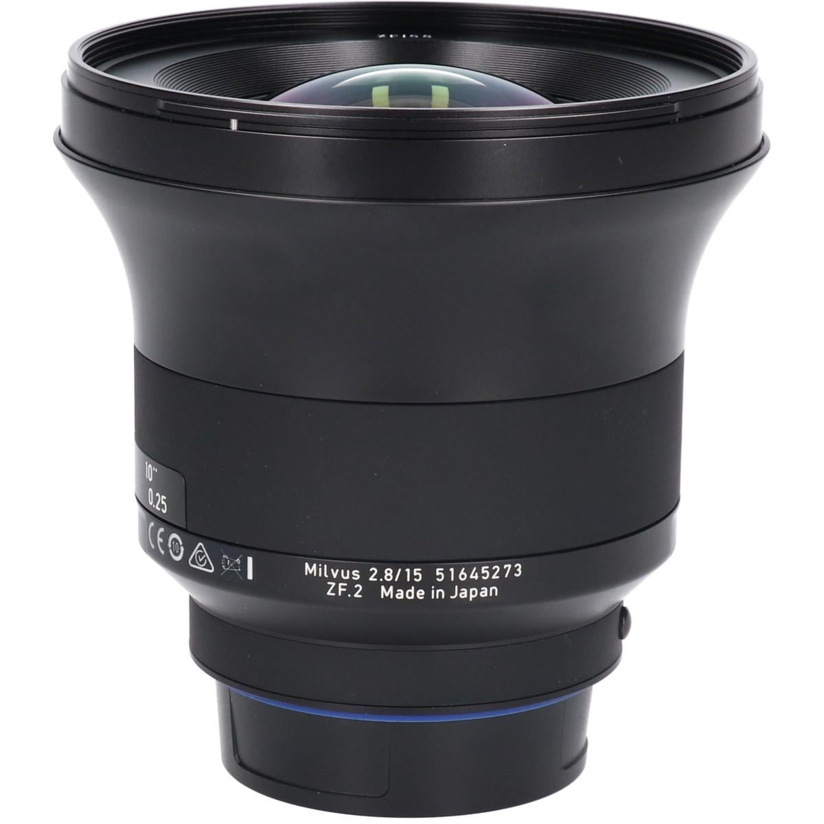 ＭＩＬＶＵＳ１５ｍｍ　Ｆ２．８ＺＦ．２（ニコン用）