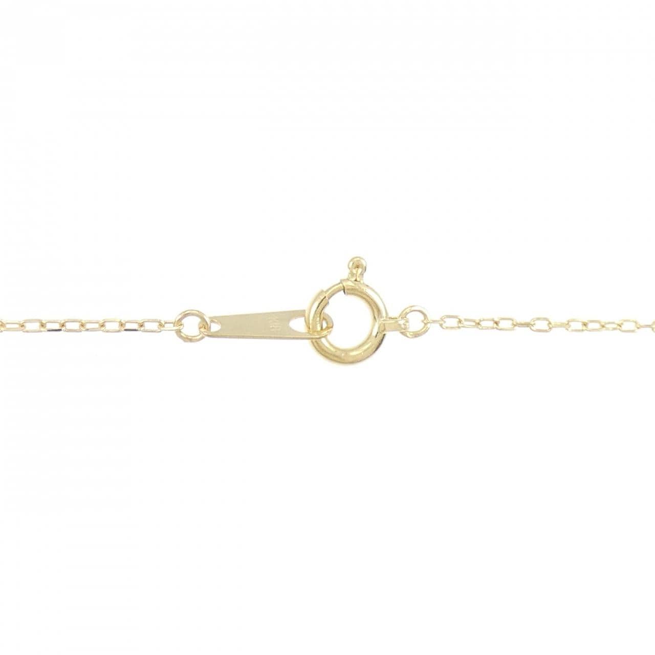 K18YG ダイヤモンド ネックレス 0.20CT