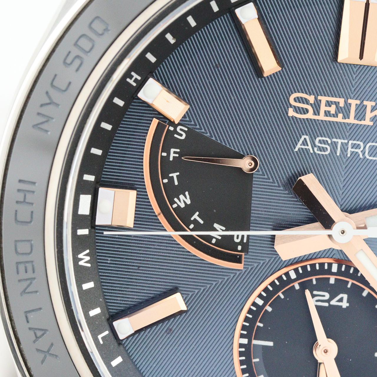 セイコー アストロン 電波時計 8B63-0BD0/SBXY053 TI ソーラークォーツ