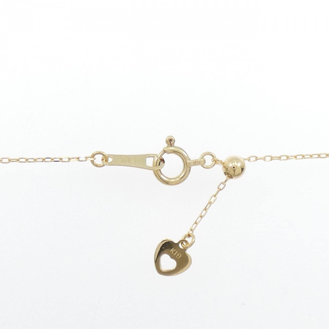 K18YG エメラルド ネックレス 1.00CT