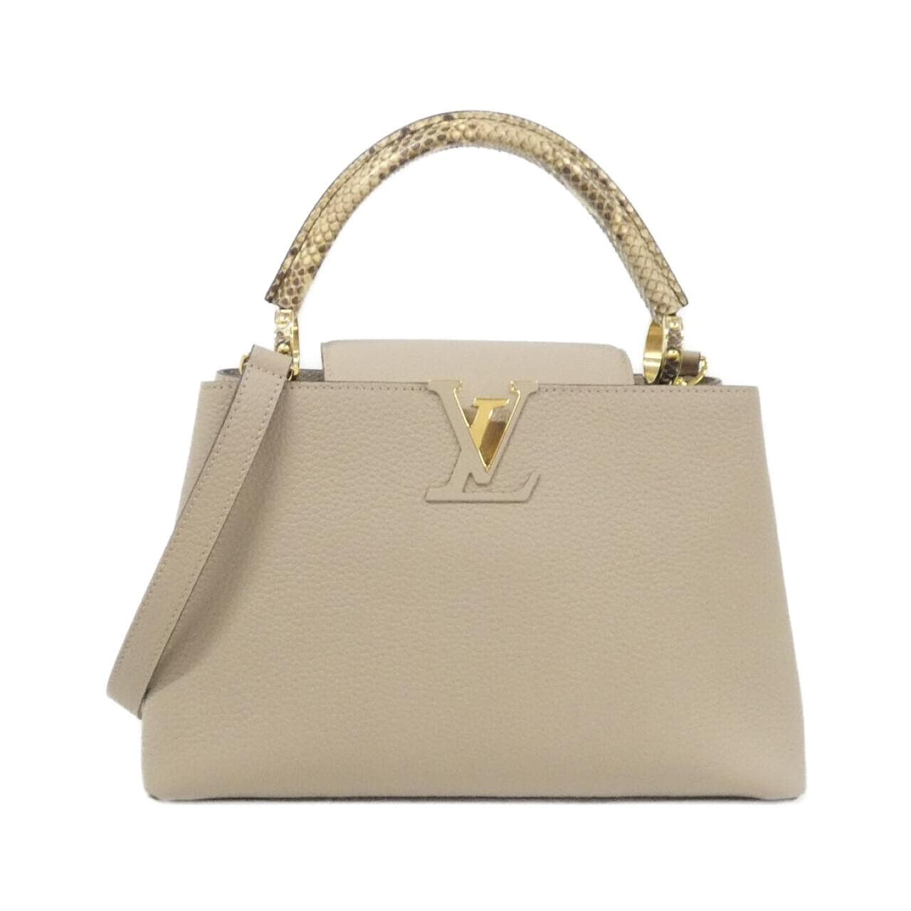 LOUIS VUITTON Exotic Leather Capucines MM N92802 Bag