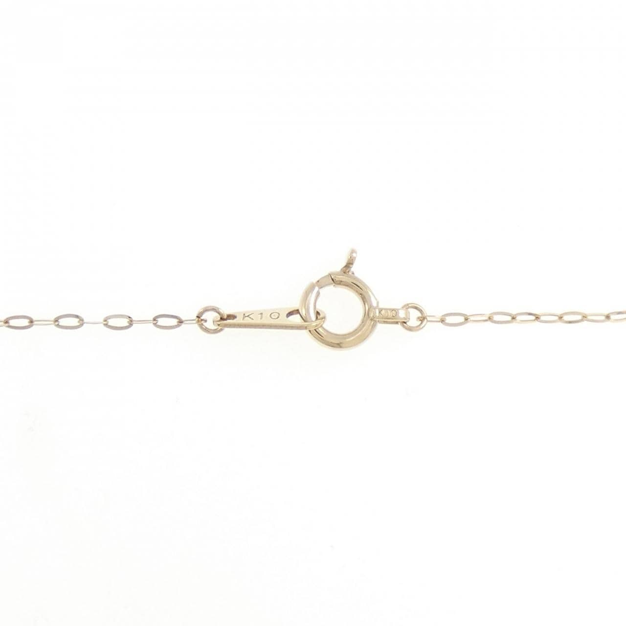 K10YG ペリドット ネックレス