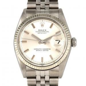 【ノーメンテナンス還元価格】ロレックス デイトジャスト“ワイドボーイ” 1601 SSxWG 自動巻 3番台