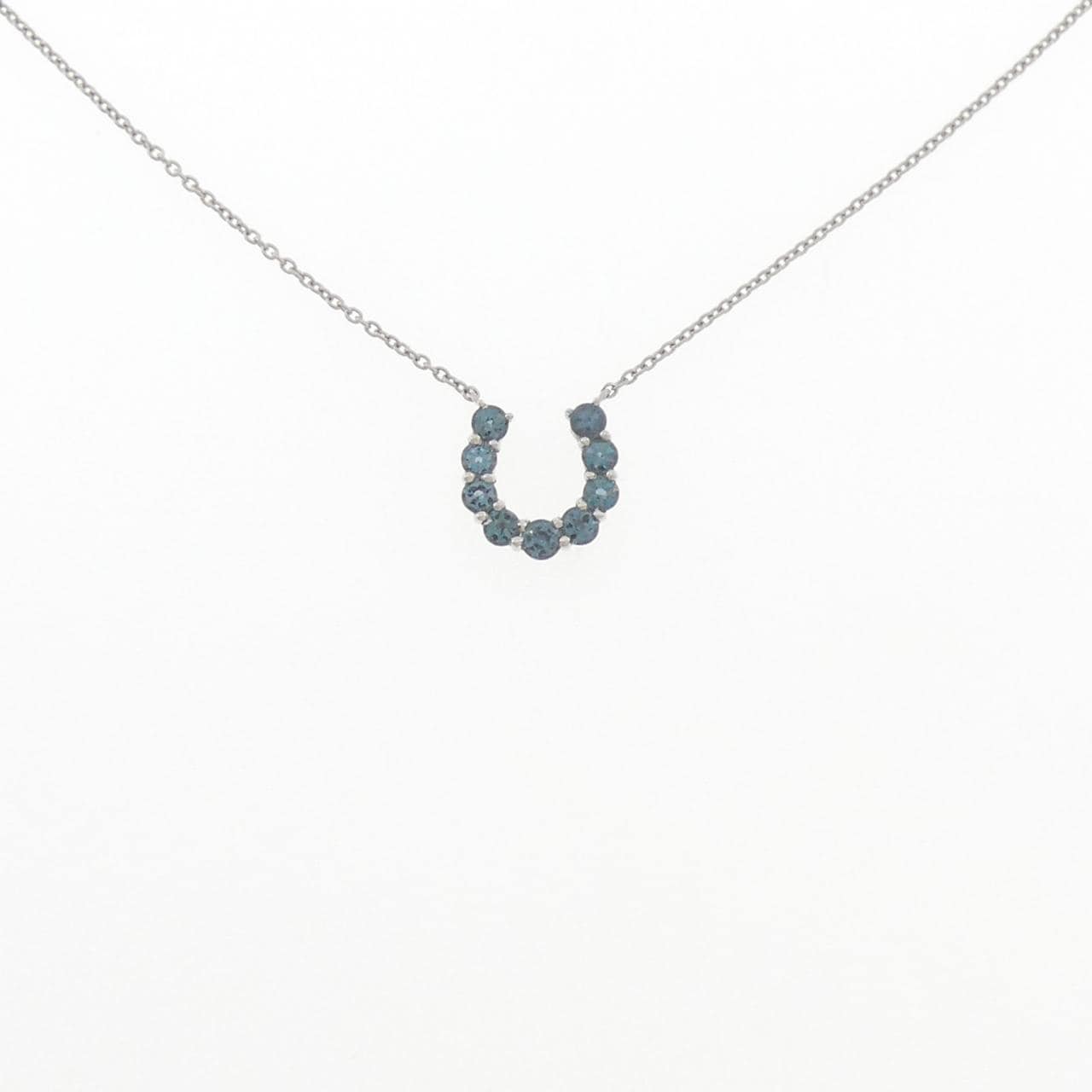 PT900/PT850 ホースシュー アレキサンドライト ネックレス 0.43CT