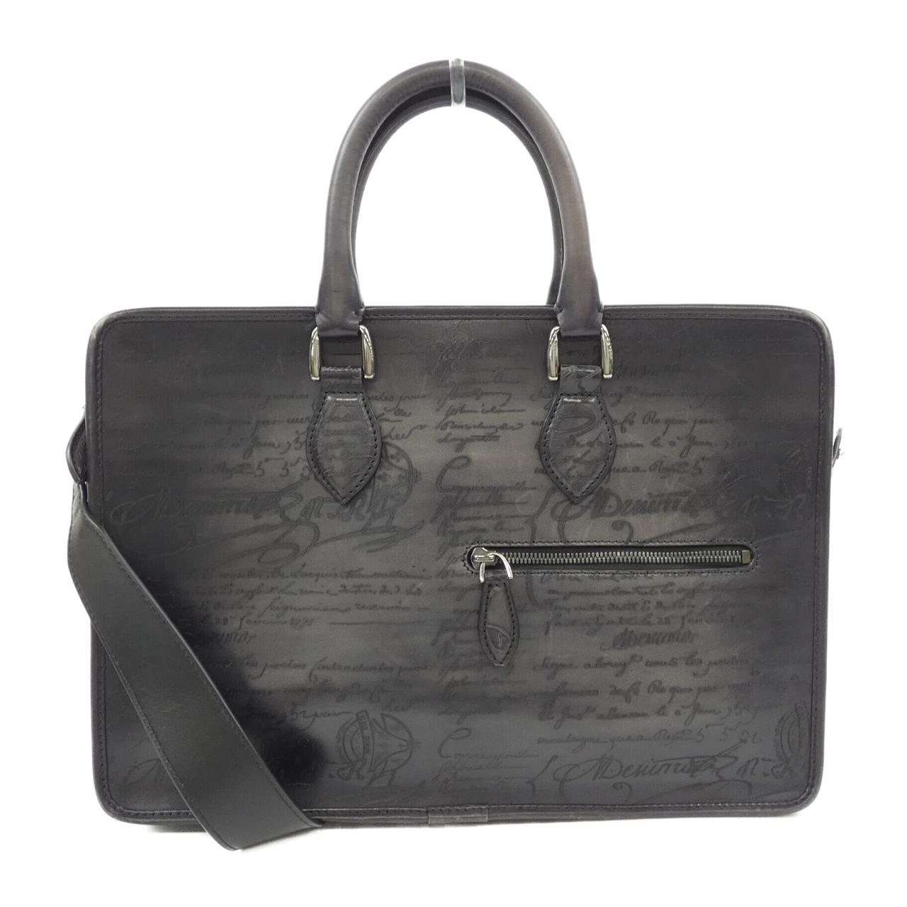 ベルルッティ Berluti アンジュールスモールスクリットレザーブリーフ BAG