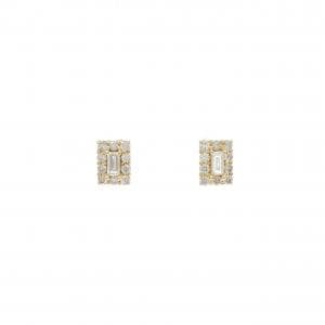 K18YG ダイヤモンド ピアス 0.40CT