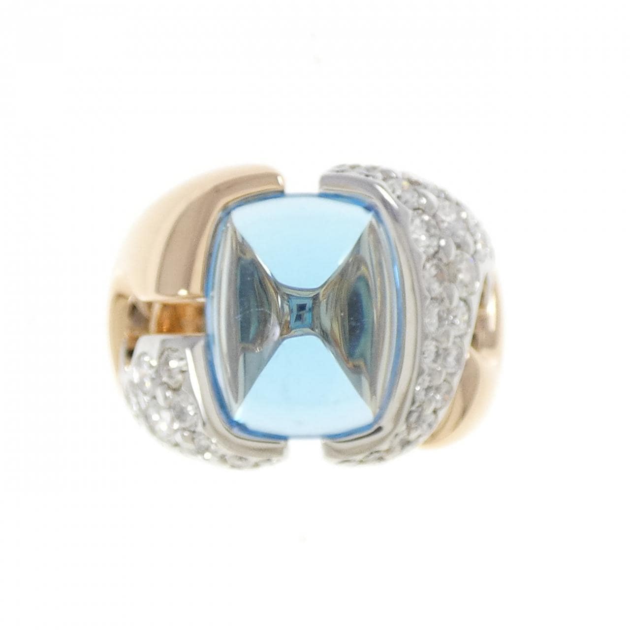 750PG/750WG ブルートパーズ リング