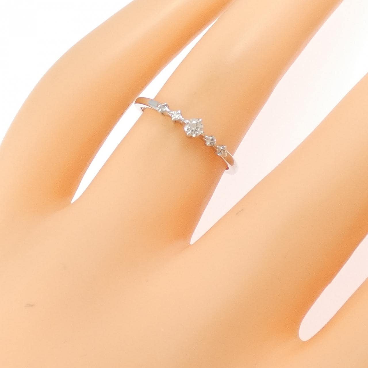 クミキョク ダイヤモンド リング 0.10CT